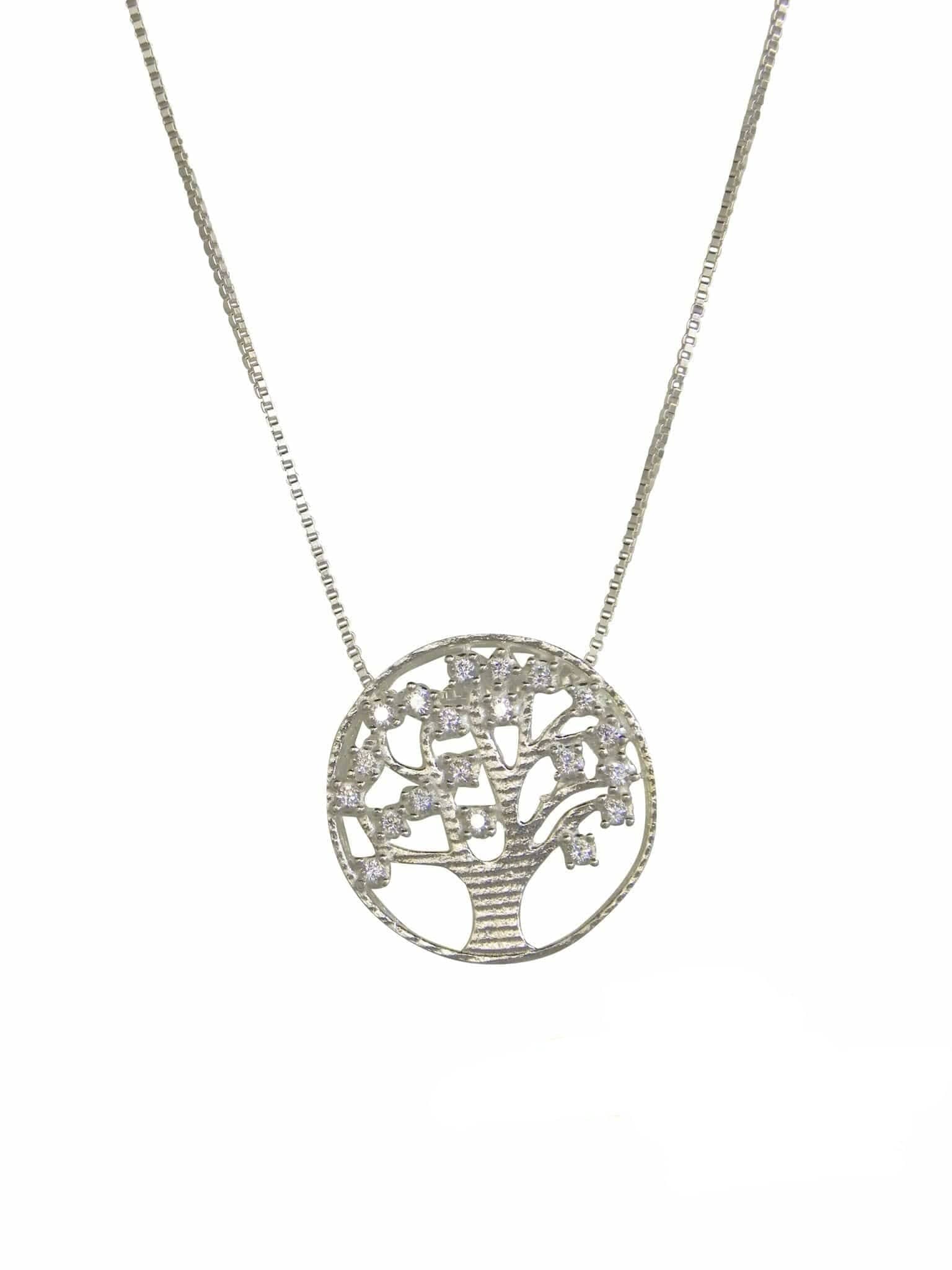 Conjunto Árvore da Vida Prata de Lei 925-TerraCotta Arte Sacra