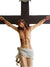 Crucifixo Colorido Cristo em Pó de Mármore 1,50 m-TerraCotta Arte Sacra