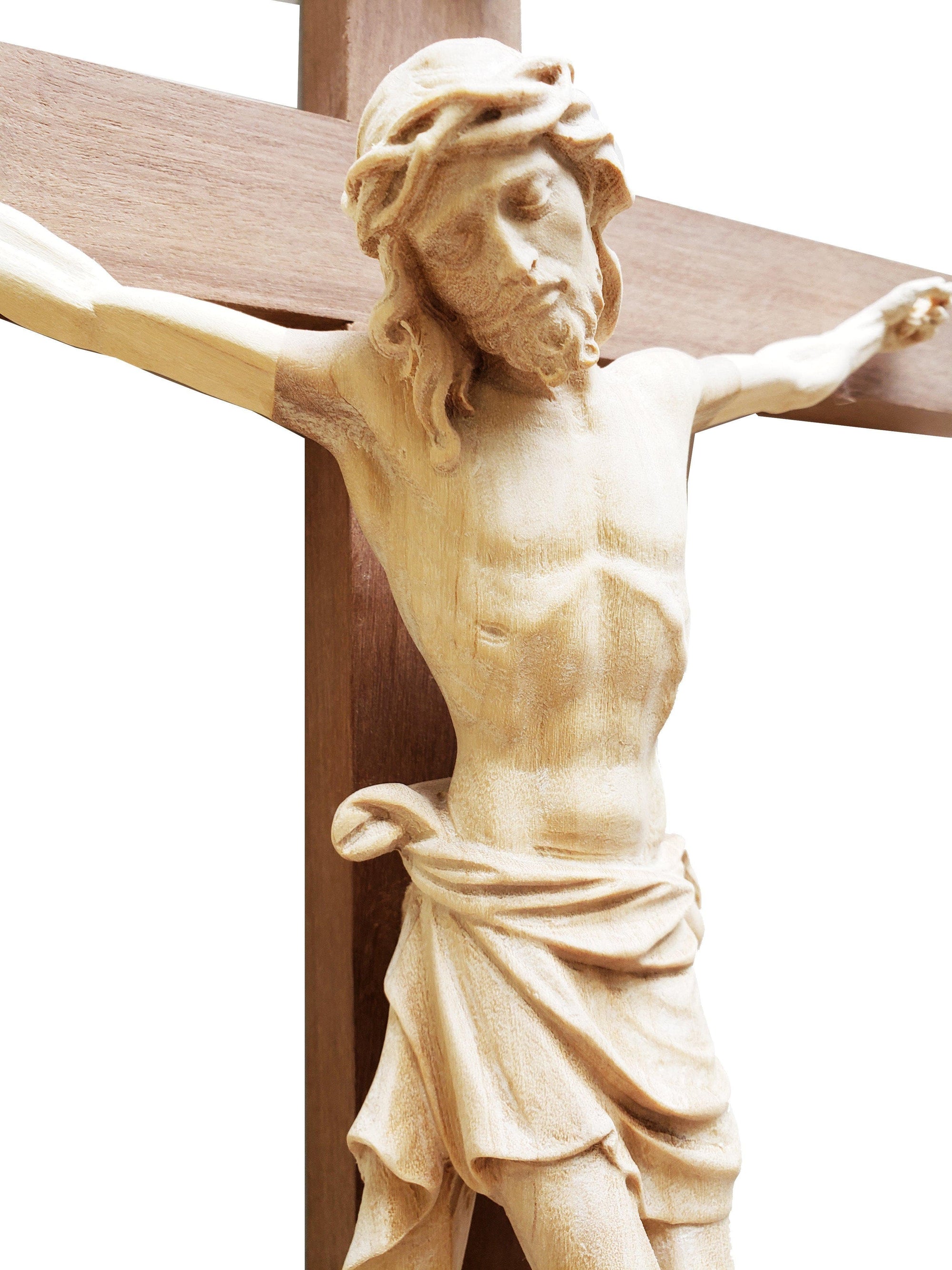 Crucifixo de Madeira-TerraCotta Arte Sacra