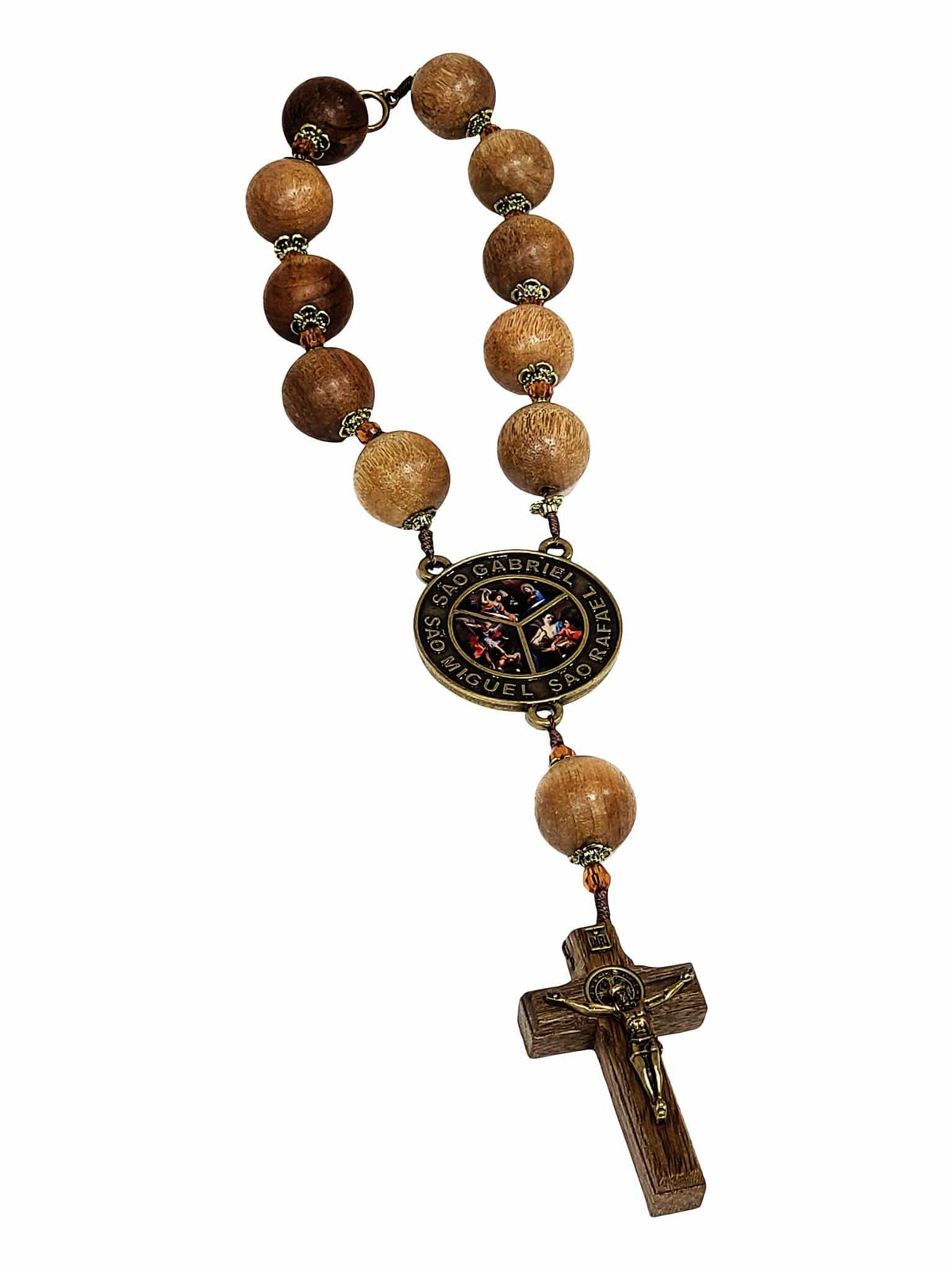 Dezena para Porta com os Três Arcanjos-TerraCotta Arte Sacra