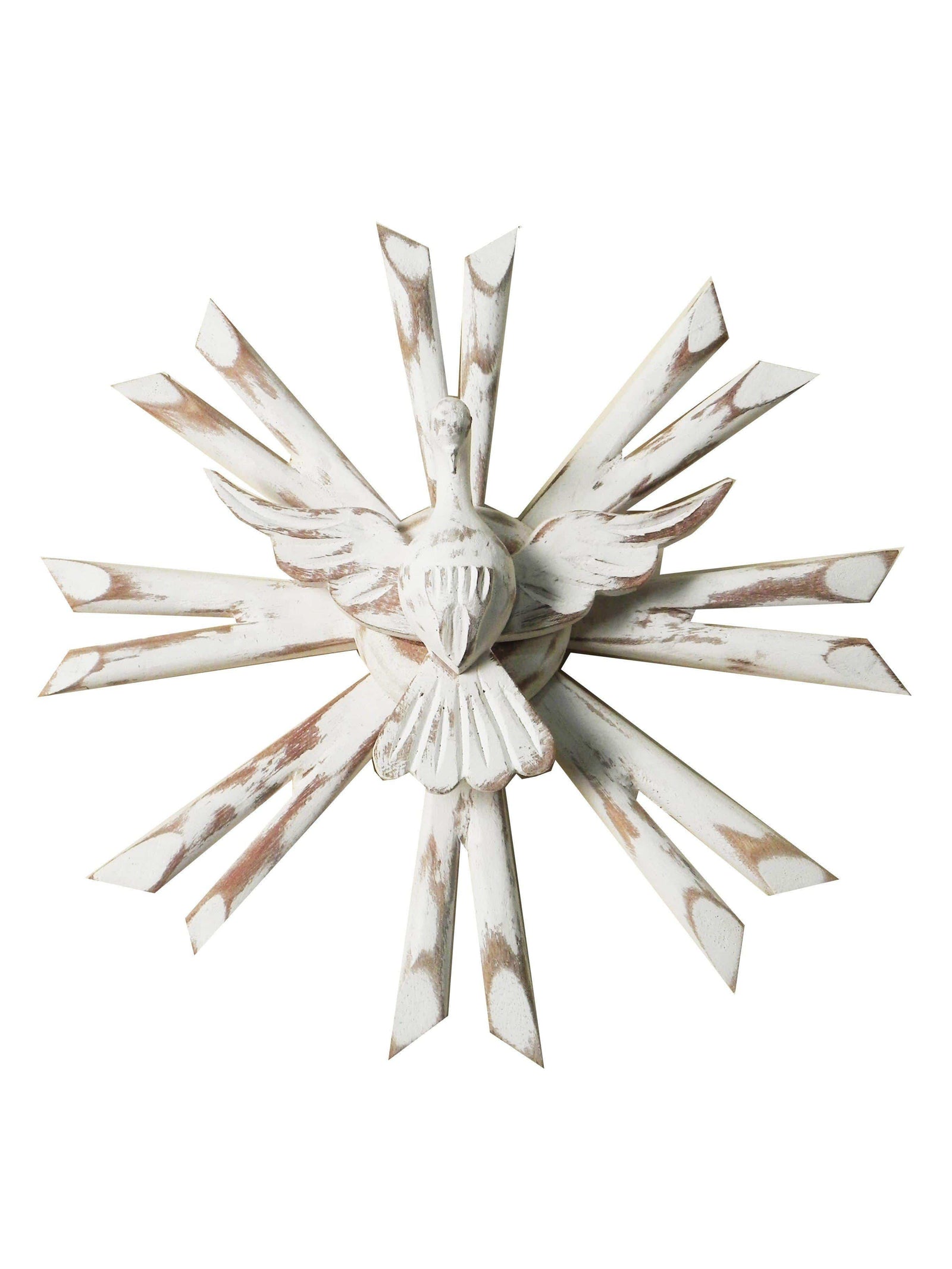 Divino Espírito Santo de Madeira-TerraCotta Arte Sacra