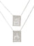 Escapulário Prata de Lei 925 com Zircônias-TerraCotta Arte Sacra