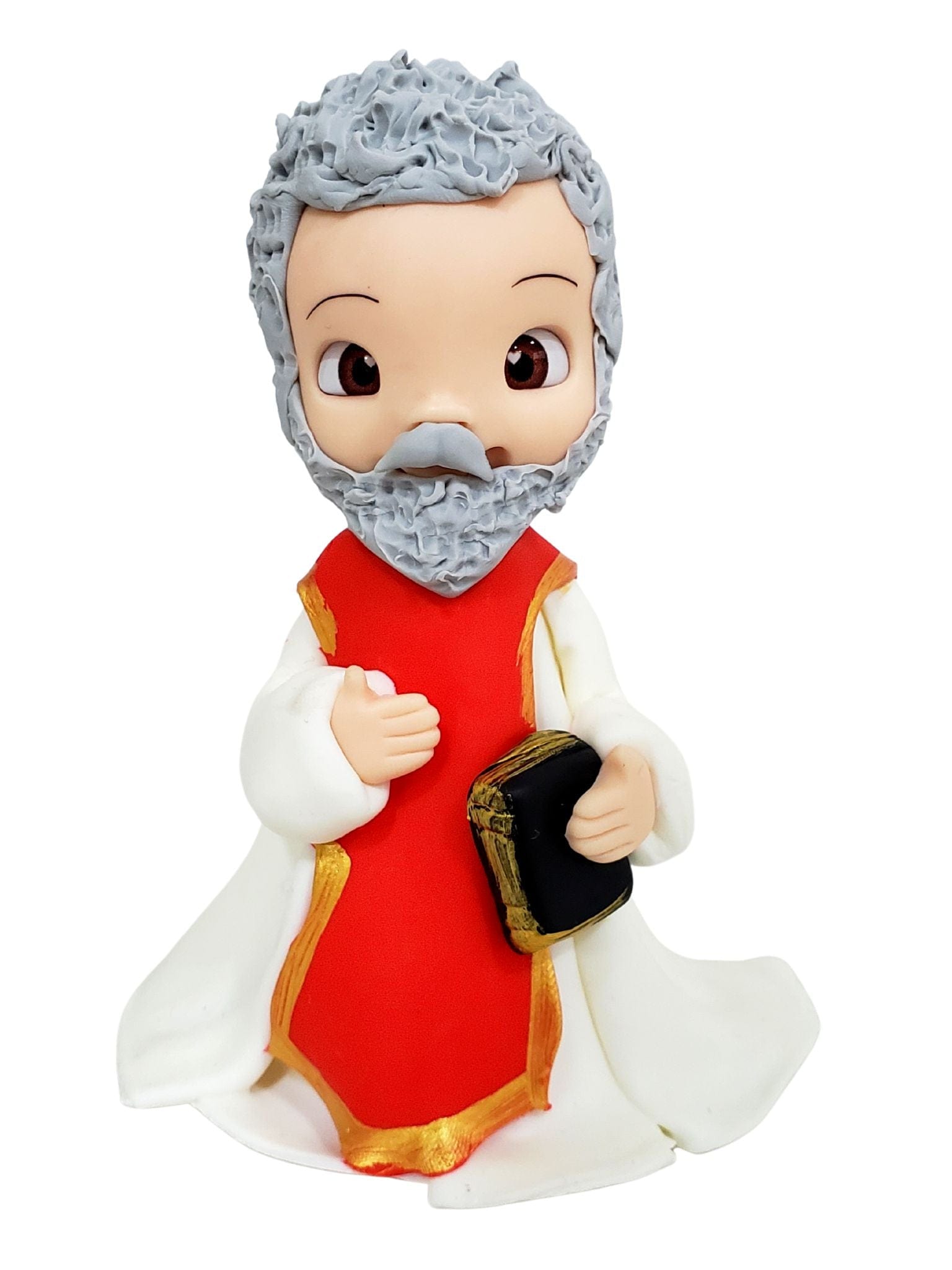 Imagem Infantil de São Felipe em Biscuit 13 cm-TerraCotta Arte Sacra