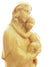 Imagem Madona Clássica em Madeira 19 cm-TerraCotta Arte Sacra