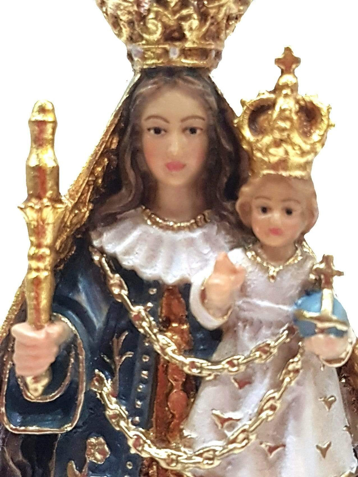 Imagem Madonna Kevelaer em Madeira Italiana 15 cm-TerraCotta Arte Sacra