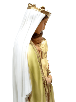 Imagem Nossa Senhora da Sabedoria de Pó de Mármore-TerraCotta Arte Sacra