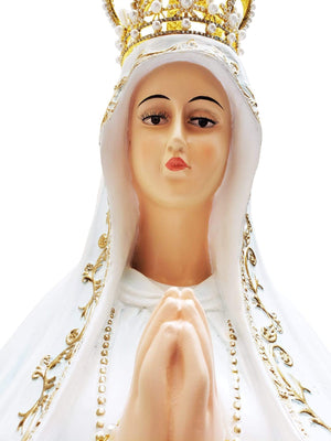 Imagem Nossa Senhora de Fátima 117 cm-TerraCotta Arte Sacra