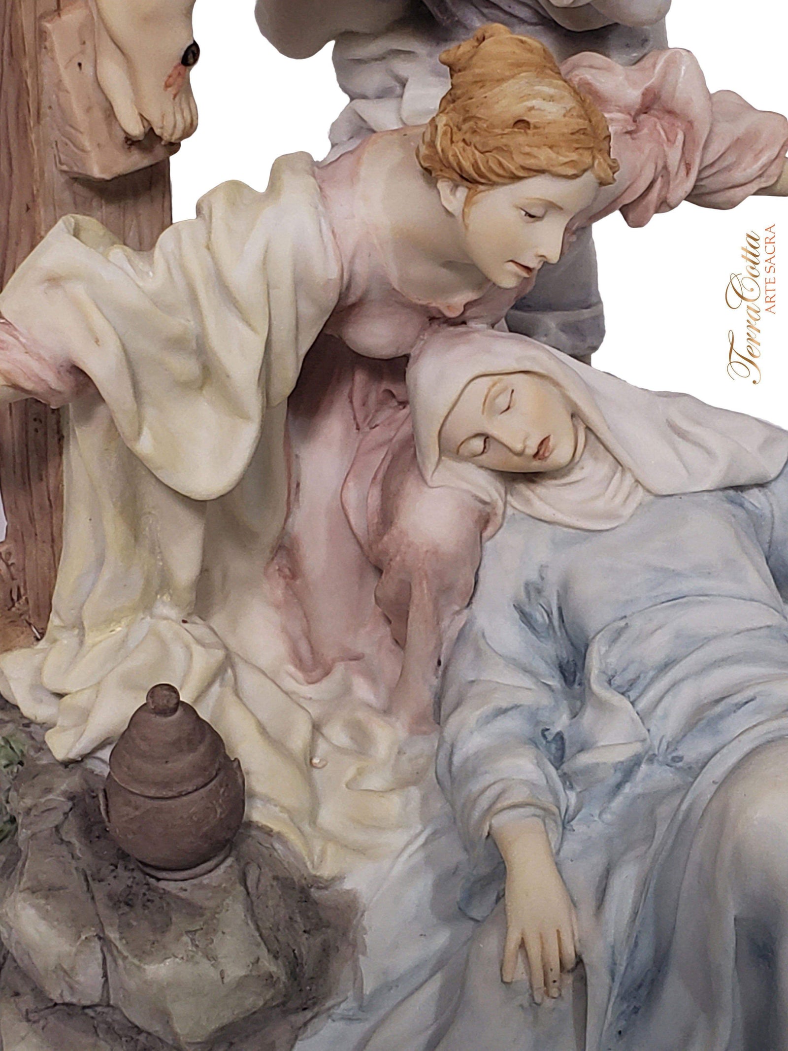Imagem Obra Crucificação 31,5 cm-TerraCotta Arte Sacra