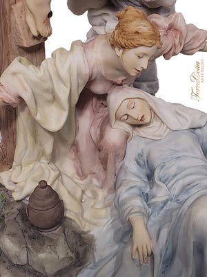 Imagem Obra Crucificação 31,5 cm-TerraCotta Arte Sacra
