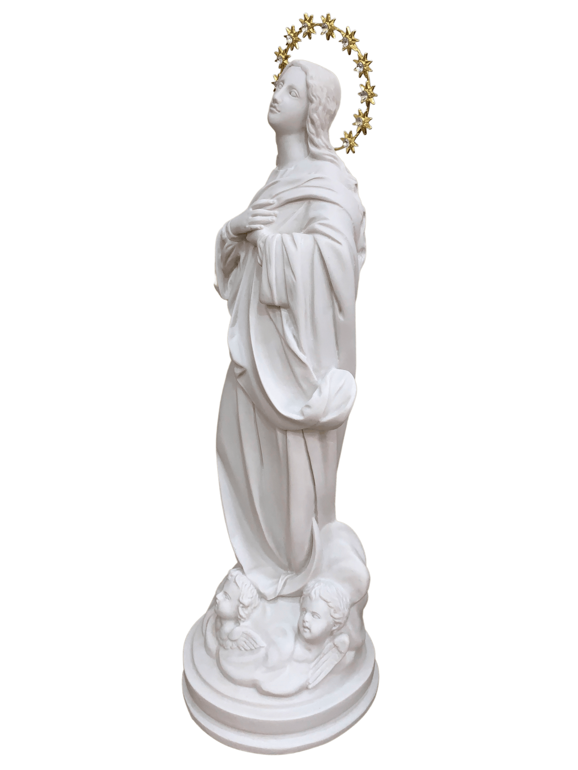 Imagem da Imaculada Conceição Branca 30 cm-TerraCotta Arte Sacra
