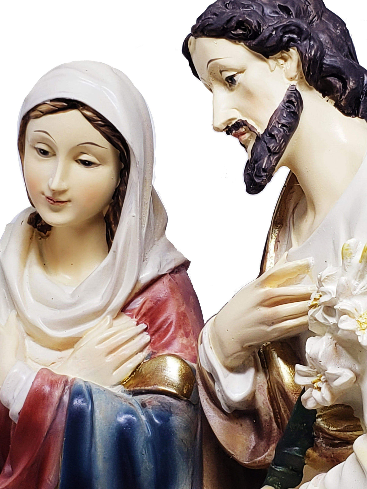 Imagem da Sagrada Família de Resina 20 cm-TerraCotta Arte Sacra