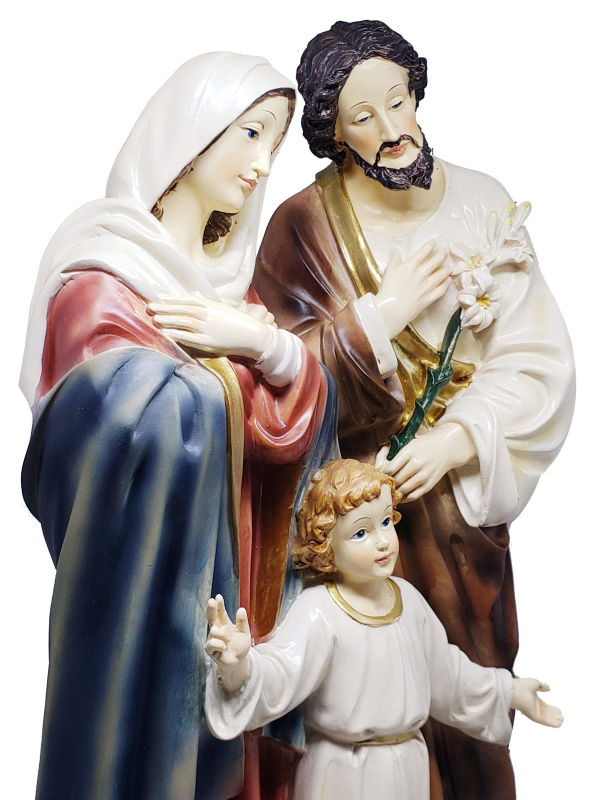 Imagem da Sagrada Família de Resina 20 cm-TerraCotta Arte Sacra