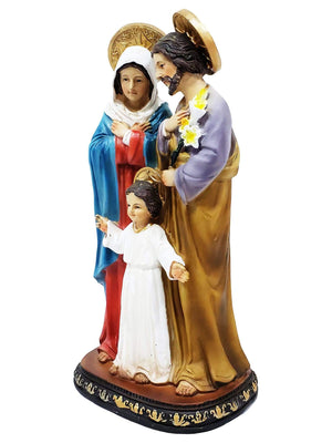 Imagem da Sagrada Família de Resina 25,5 cm-TerraCotta Arte Sacra