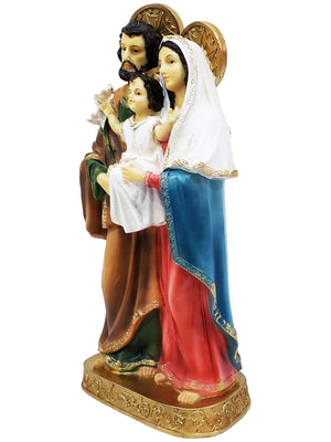 Imagem da Sagrada Família de Resina 37,5 cm-TerraCotta Arte Sacra