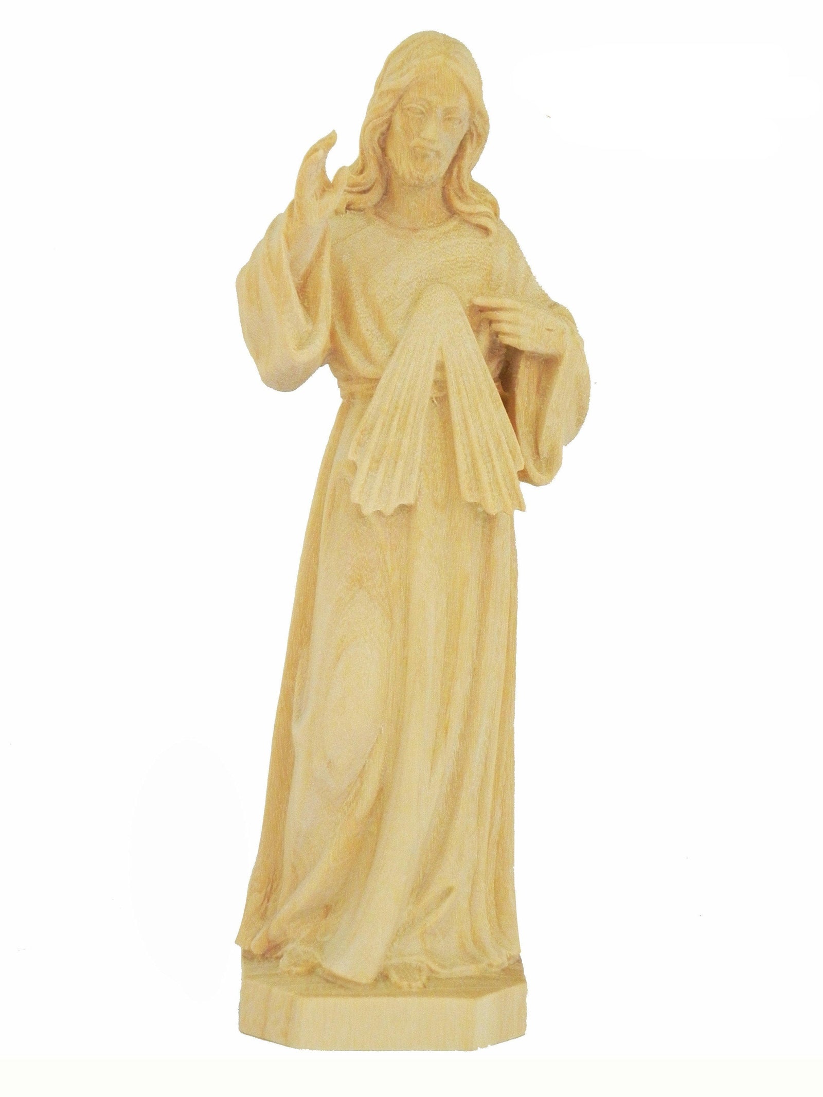 Imagem de Jesus Misericordioso de Madeira 15 cm-TerraCotta Arte Sacra