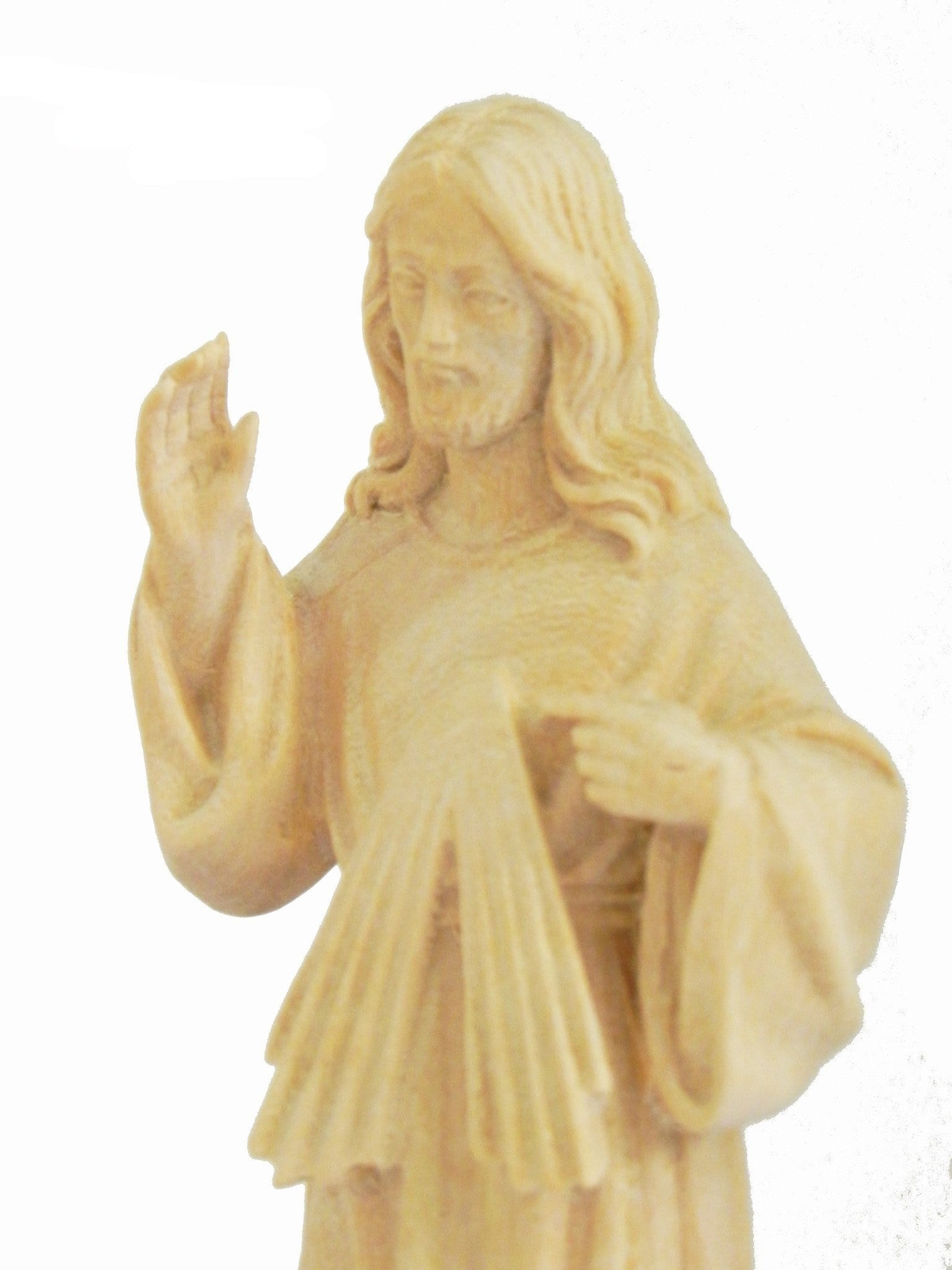 Imagem de Jesus Misericordioso em Madeira 23 cm-TerraCotta Arte Sacra