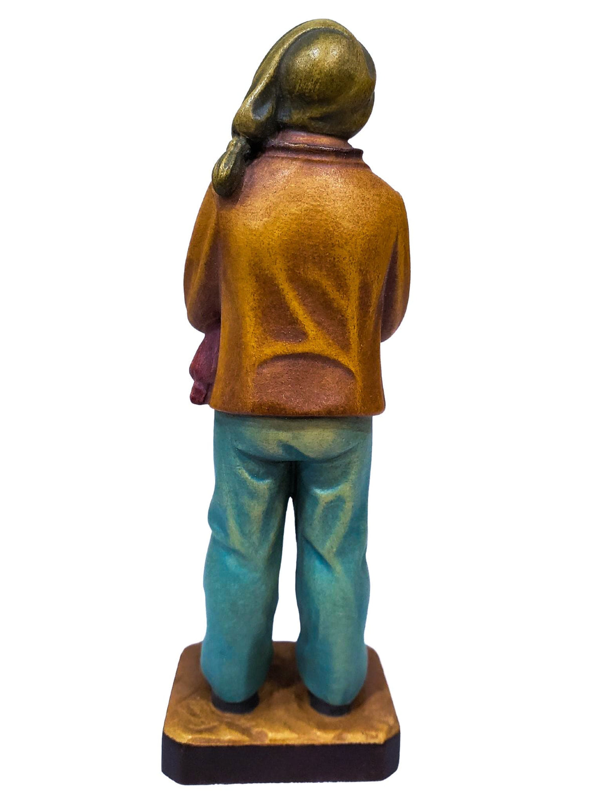 Imagem de Madeira Italiana Os 3 Pastorinhos 12 cm-TerraCotta Arte Sacra