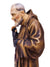 Imagem de Madeira Italiana Padre Pio 20 cm-TerraCotta Arte Sacra