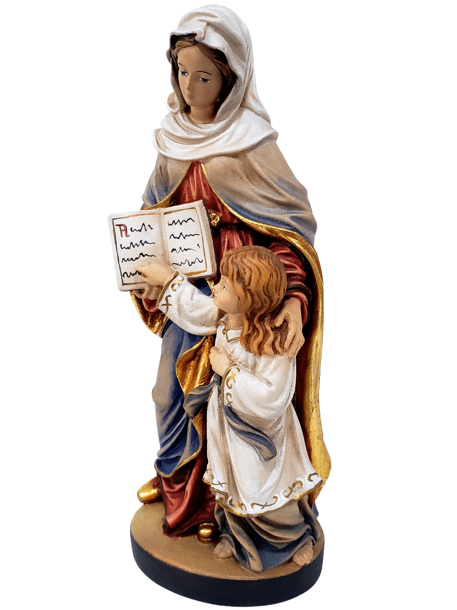 Imagem de Madeira Italiana Santa Ana 20 cm-TerraCotta Arte Sacra