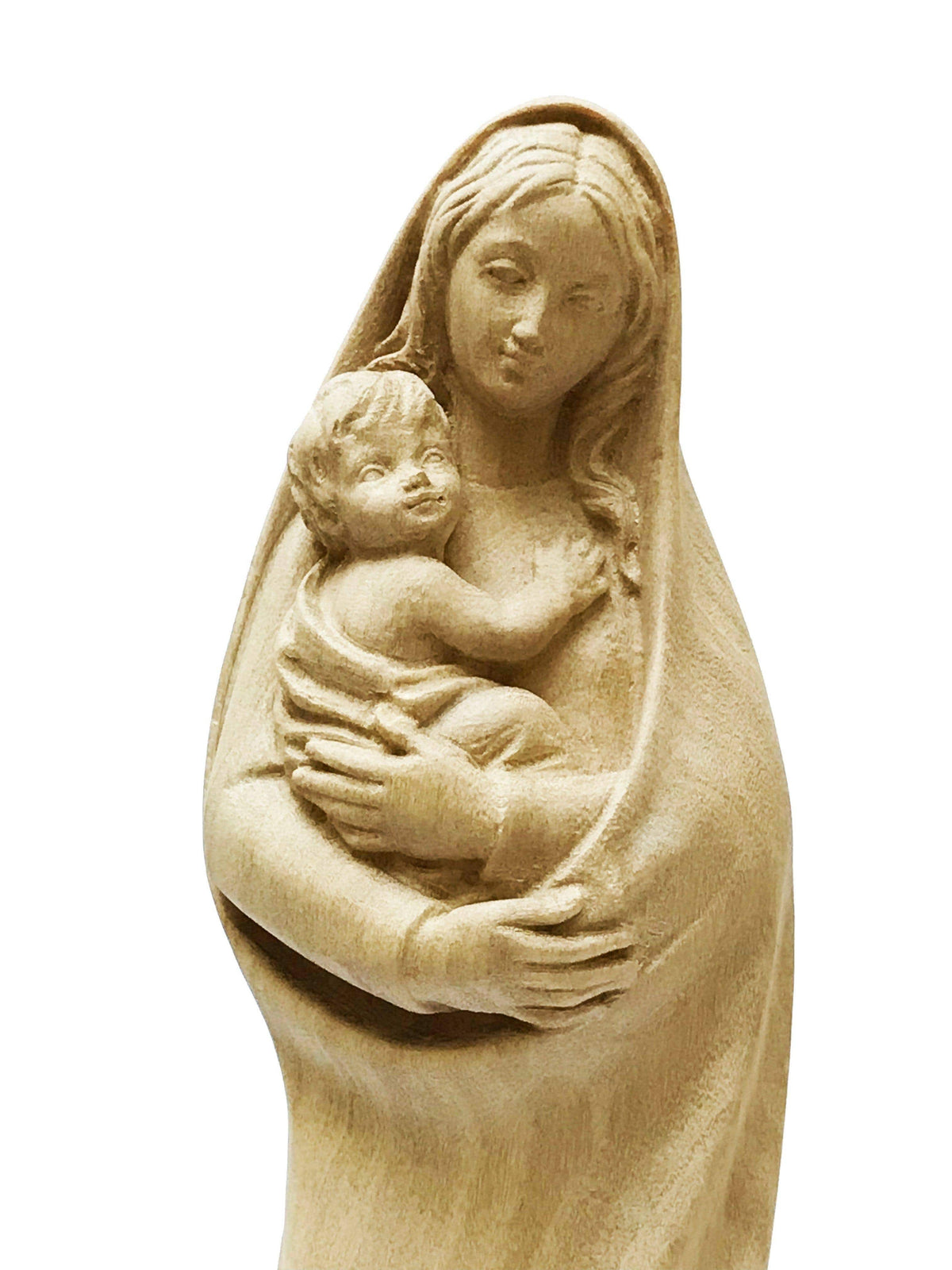 Imagem de Madona Clássica com 15 cm-TerraCotta Arte Sacra