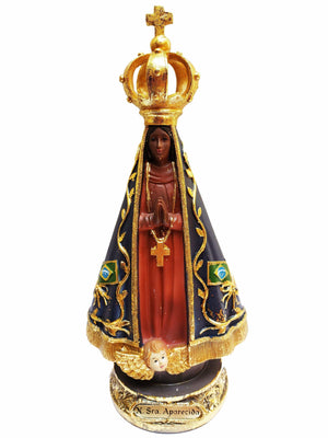 Imagem de Nossa Senhora Aparecida 17 cm-TerraCotta Arte Sacra