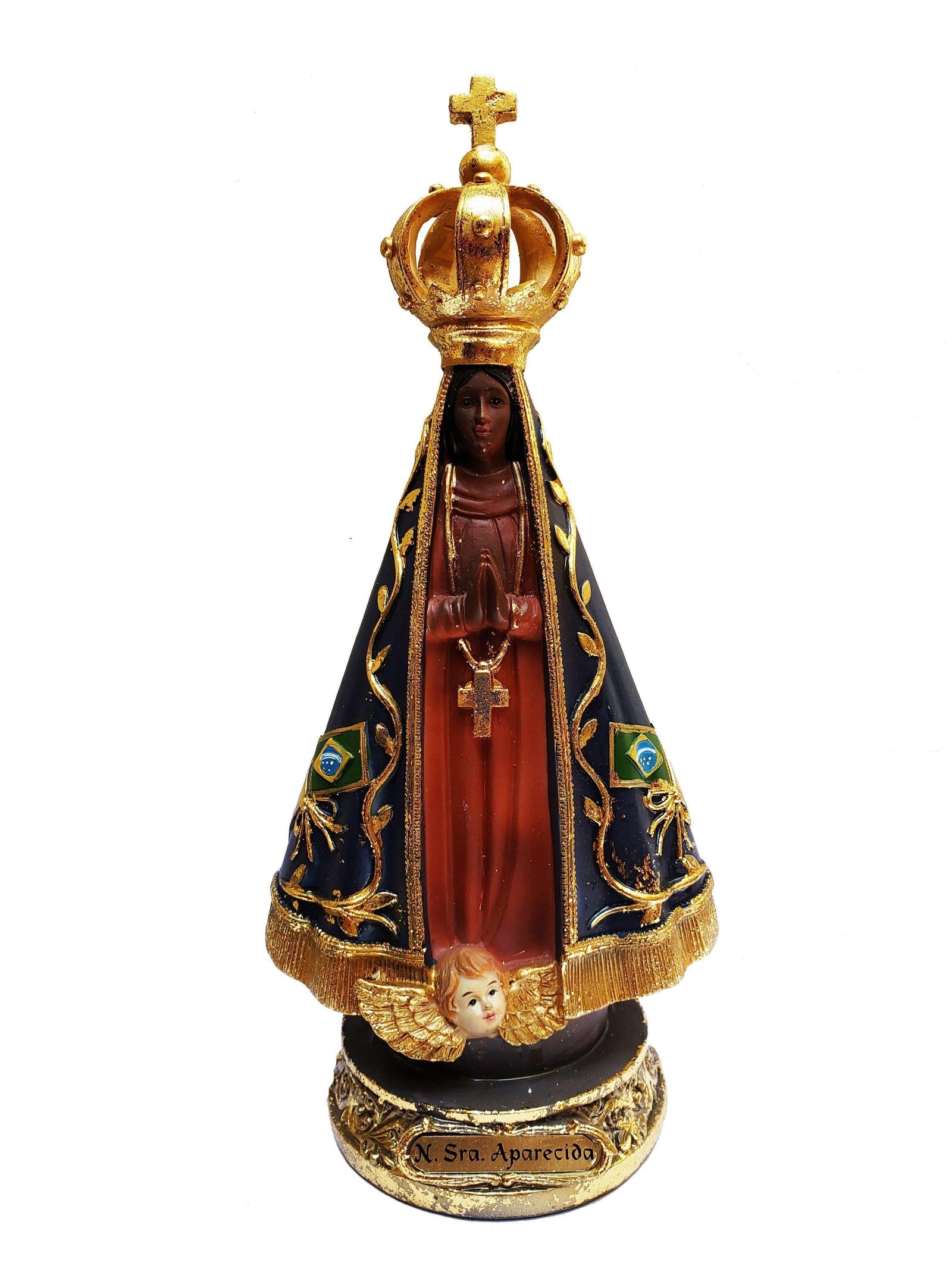 Imagem de Nossa Senhora Aparecida 42 cm-TerraCotta Arte Sacra