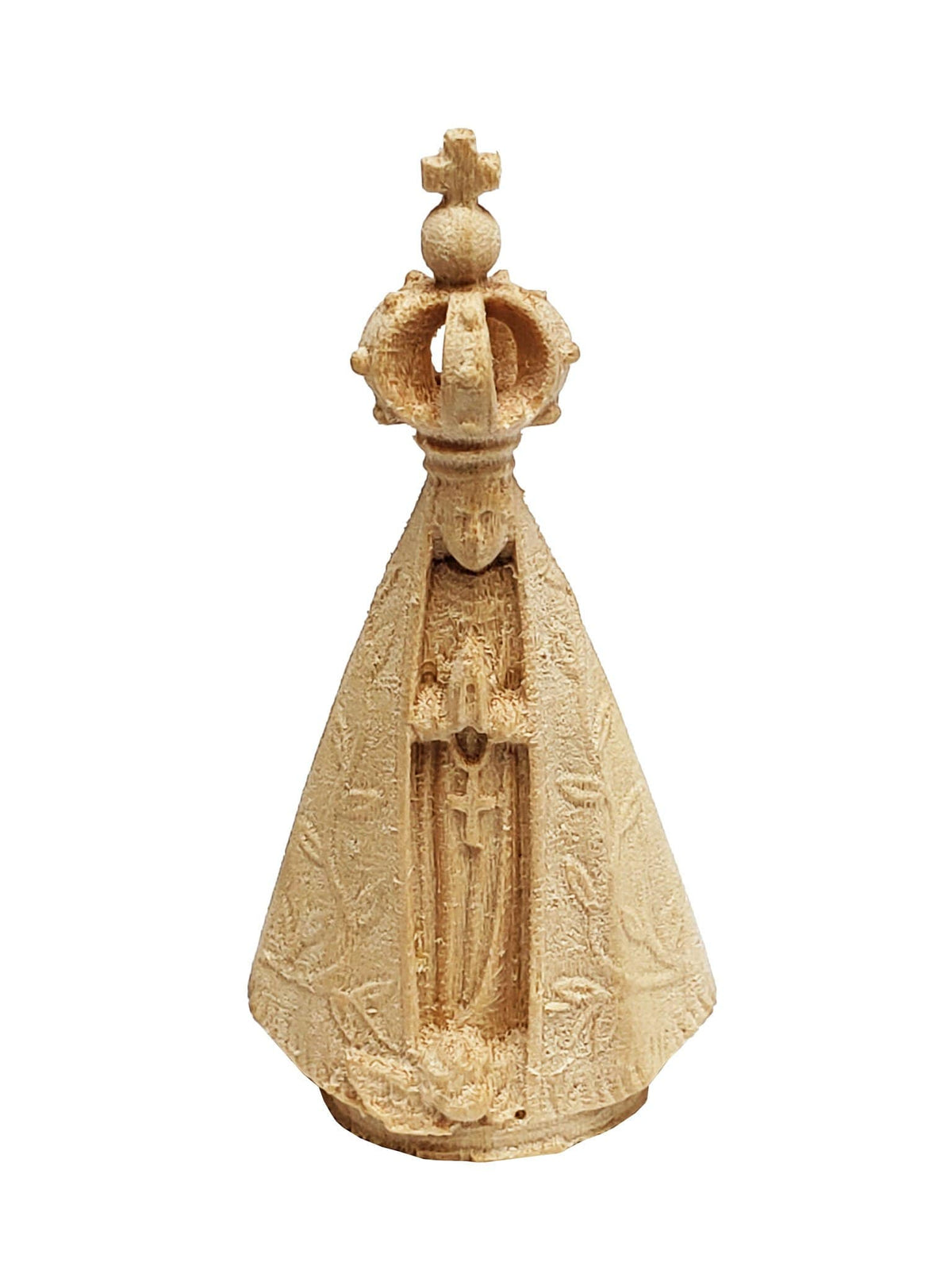 Imagem de Nossa Senhora Aparecida em Madeira 5 cm-TerraCotta Arte Sacra