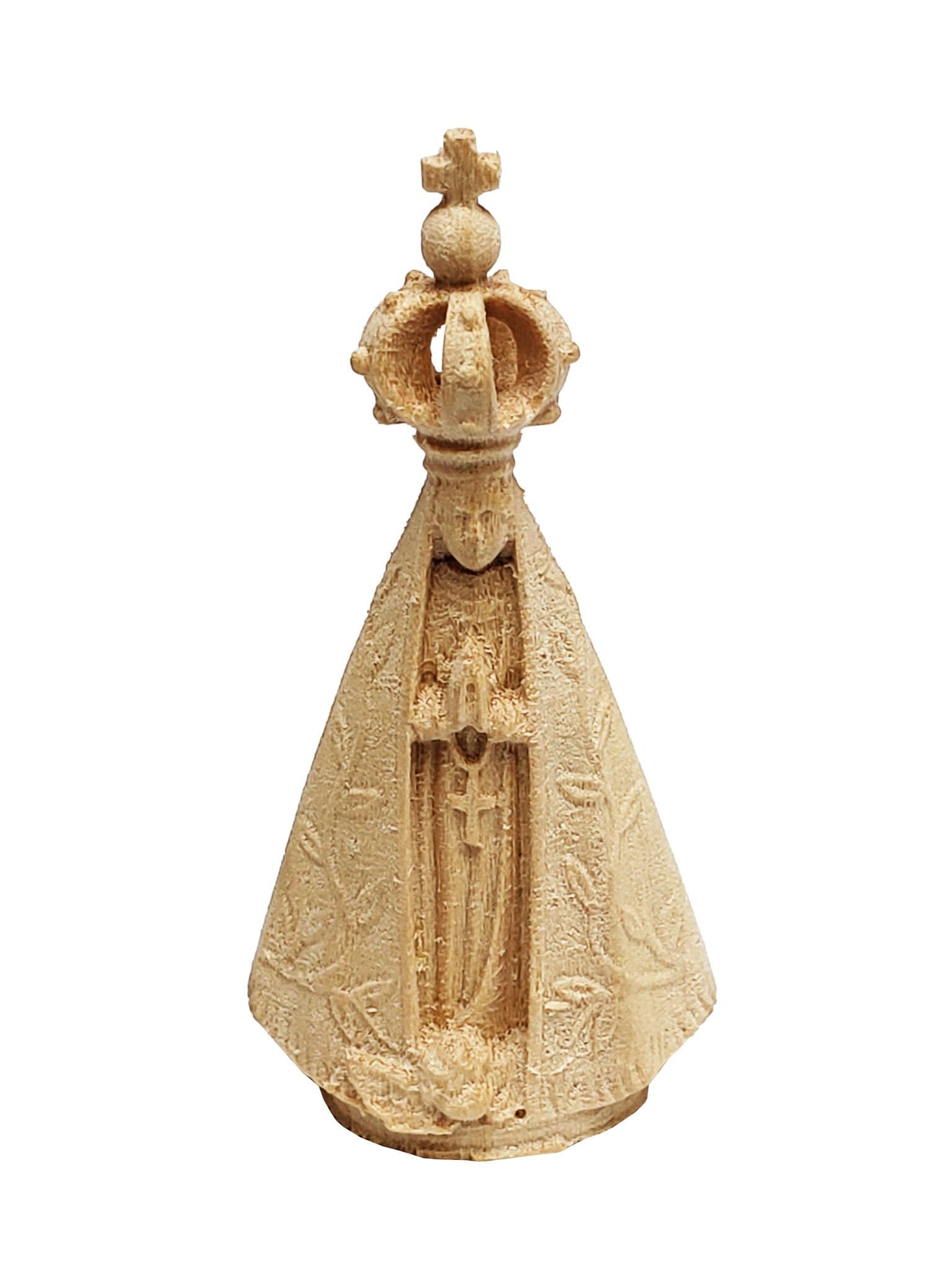 Imagem de Nossa Senhora Aparecida em Madeira 5 cm-TerraCotta Arte Sacra