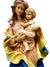 Imagem de Nossa Senhora Barroca Portuguesa 33 cm-TerraCotta Arte Sacra