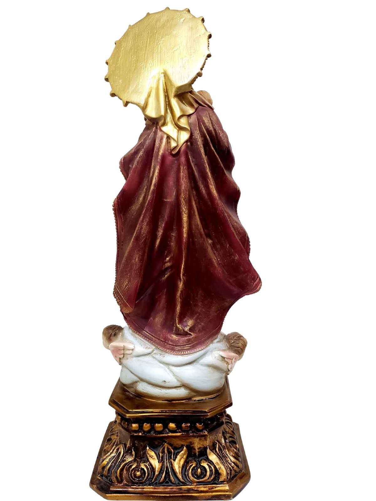 Imagem de Nossa Senhora Barroca de Portugal 47 cm-TerraCotta Arte Sacra