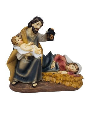 Imagem de Nossa Senhora Descansando Resina 20 cm-TerraCotta Arte Sacra