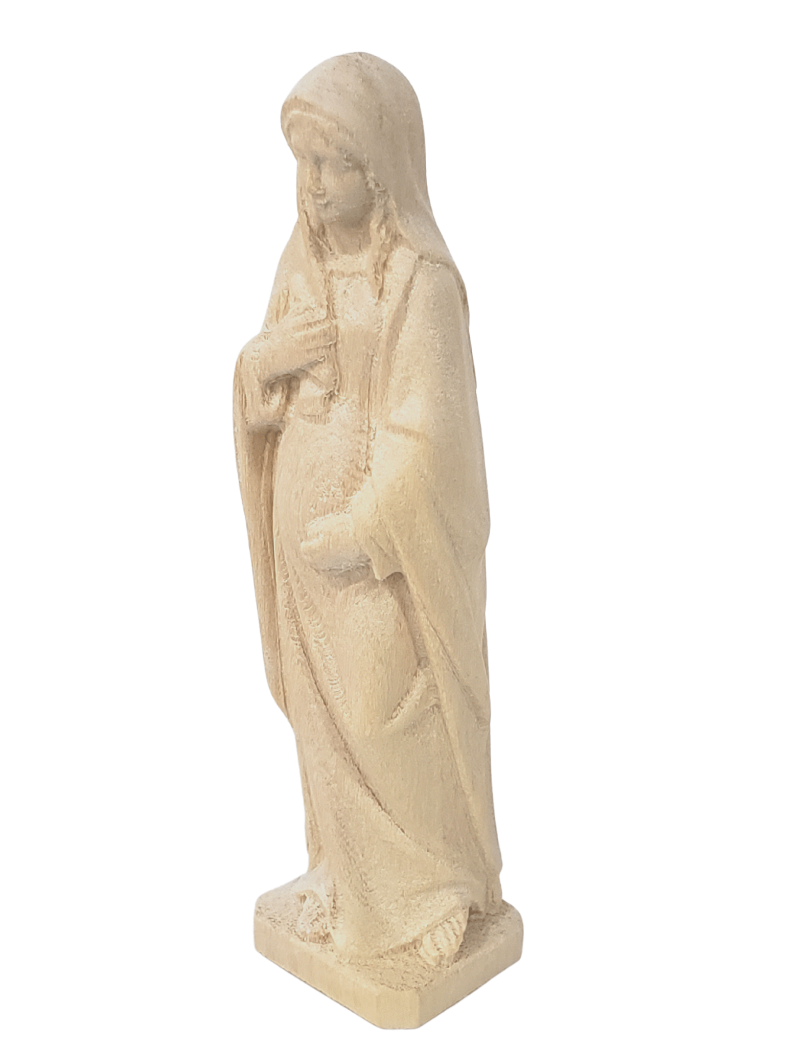 Imagem de Nossa Senhora Grávida de Madeira 9,2 cm-TerraCotta Arte Sacra
