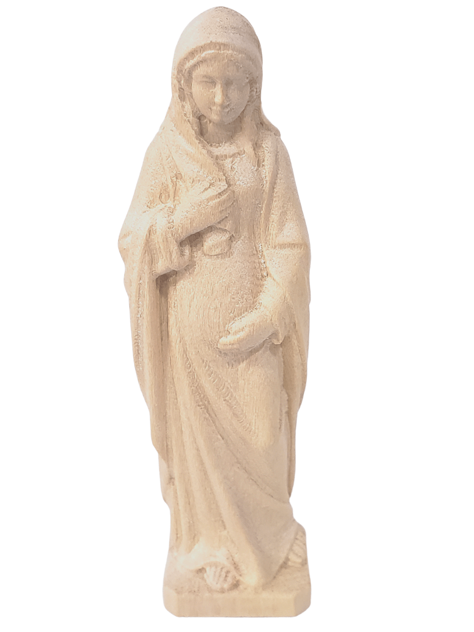 Imagem de Nossa Senhora Grávida de Madeira 9,2 cm-TerraCotta Arte Sacra