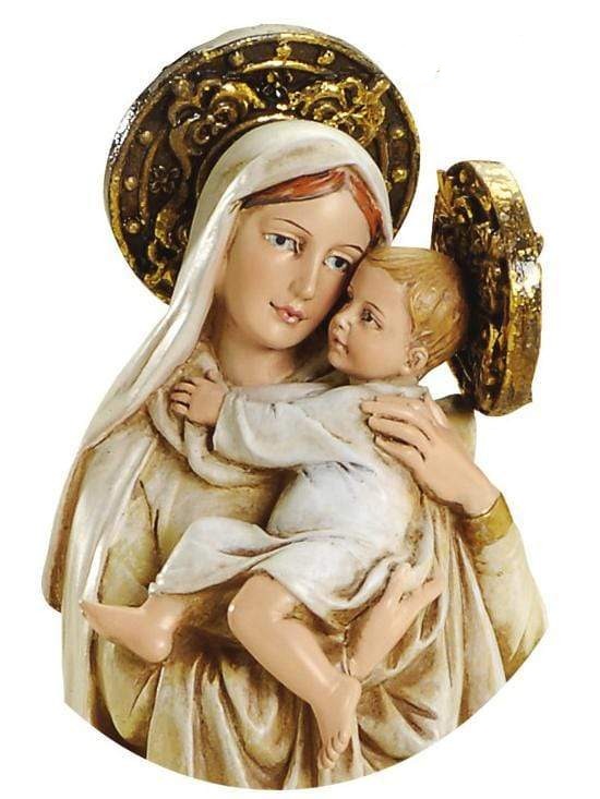 Imagem de Nossa Senhora "Mãe Amabilíssima" de Resina 26 cm-TerraCotta Arte Sacra