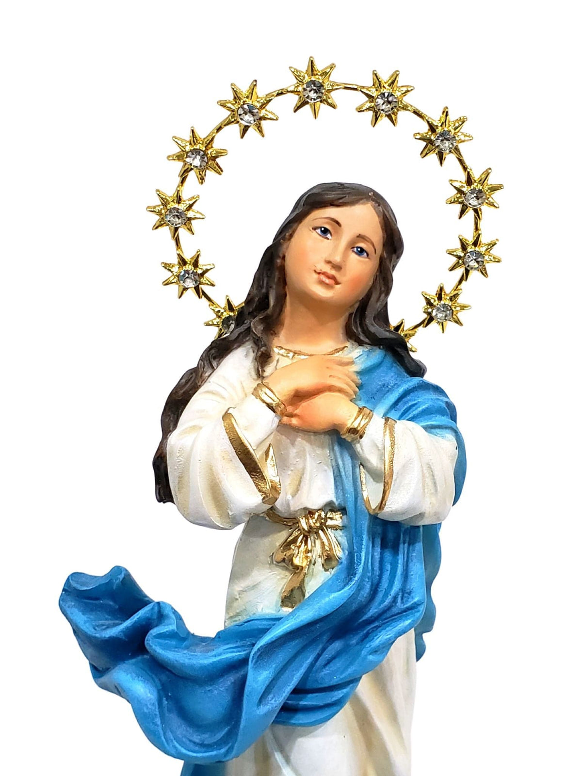 Imagem de Nossa Senhora da Conceição em Resina 20 cm-TerraCotta Arte Sacra