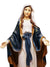 Imagem de Nossa Senhora das Graças com a Medalha Milagrosa 40 cm-TerraCotta Arte Sacra