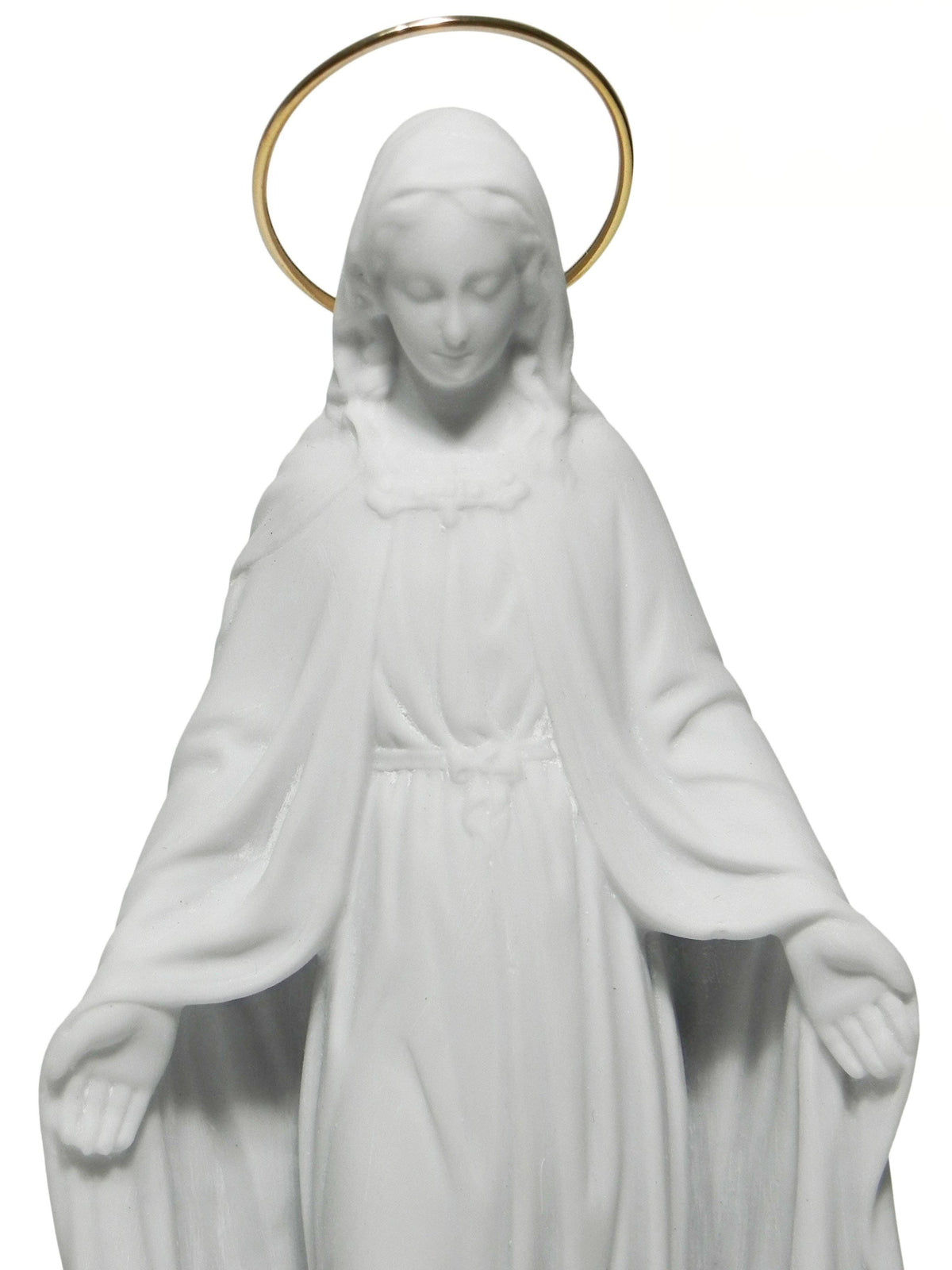 Imagem de Nossa Senhora das Graças de Pó de Mármore de 15 cm-TerraCotta Arte Sacra