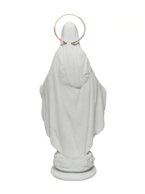 Imagem de Nossa Senhora das Graças de Pó de Mármore de 15 cm-TerraCotta Arte Sacra