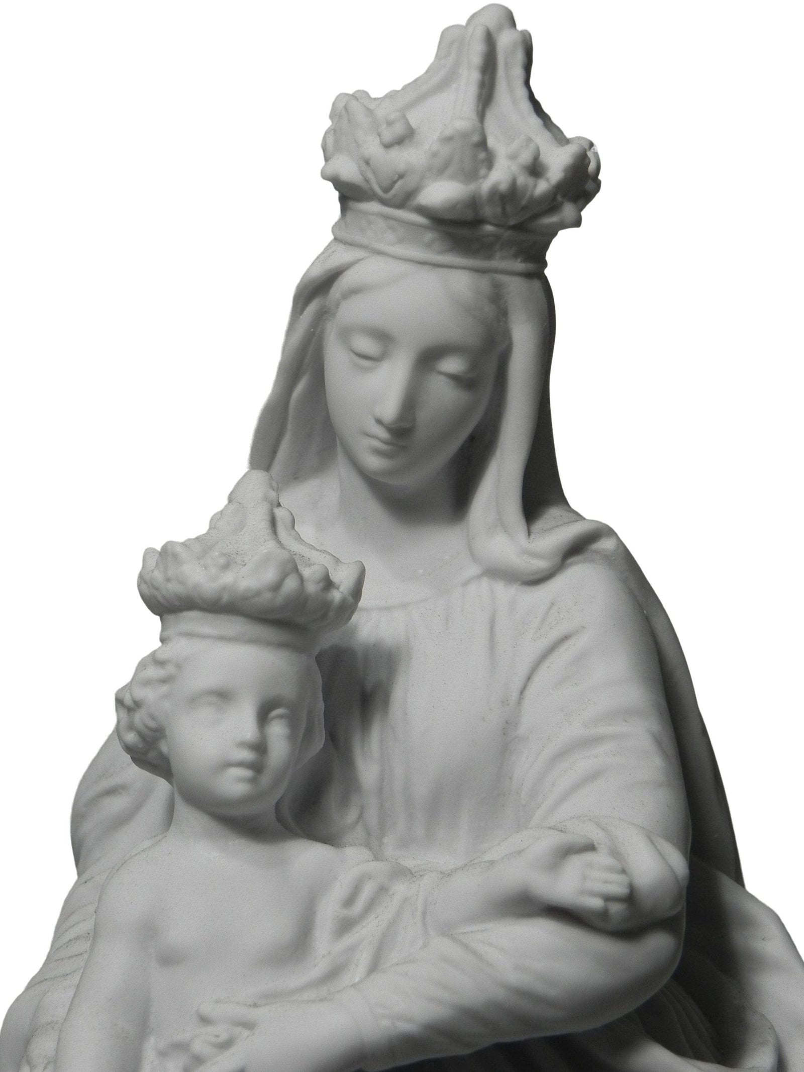 Imagem de Nossa Senhora das Vitórias Pó de Mármore 31 cm-TerraCotta Arte Sacra