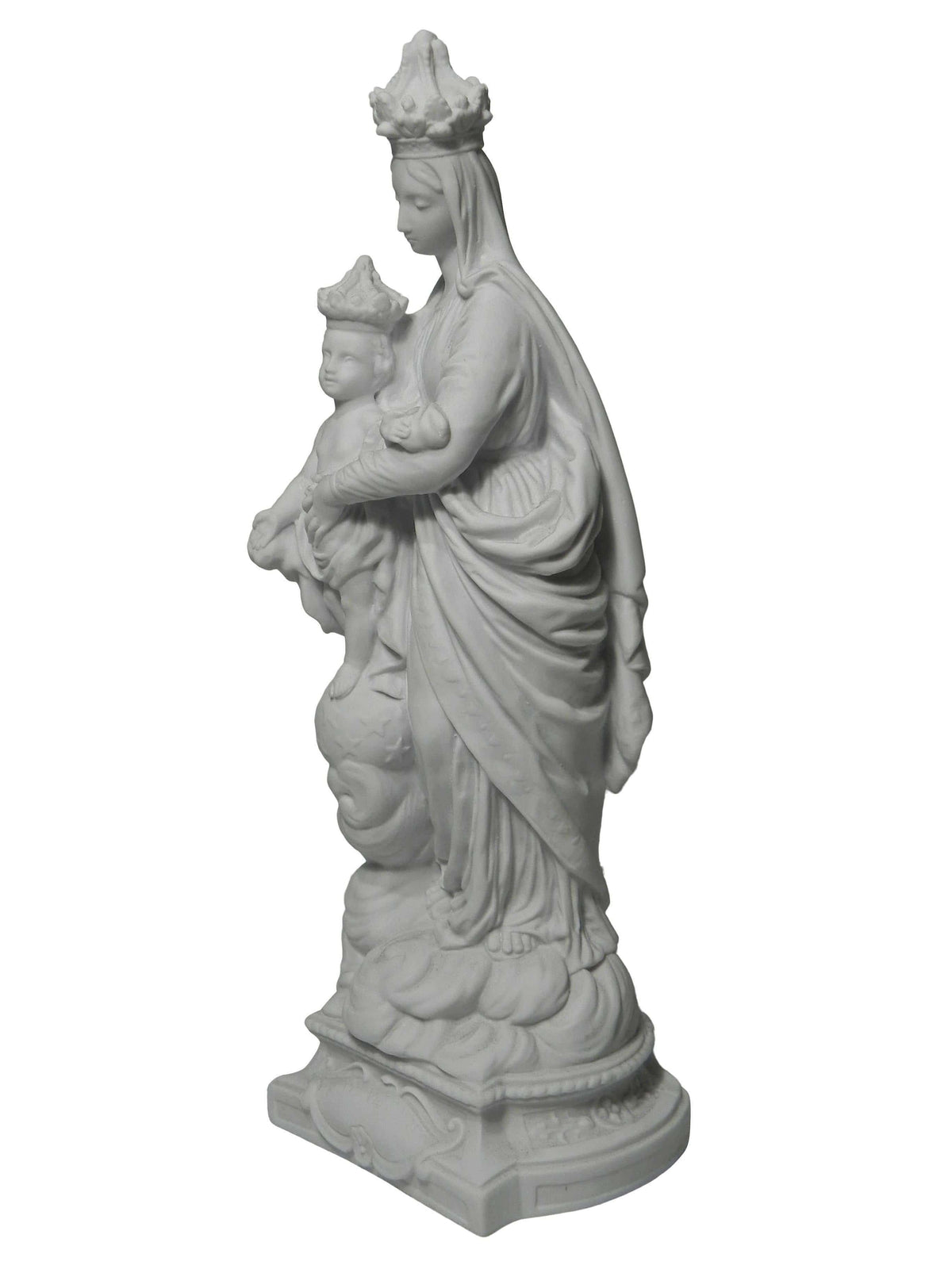 Imagem de Nossa Senhora das Vitórias Pó de Mármore 31 cm-TerraCotta Arte Sacra