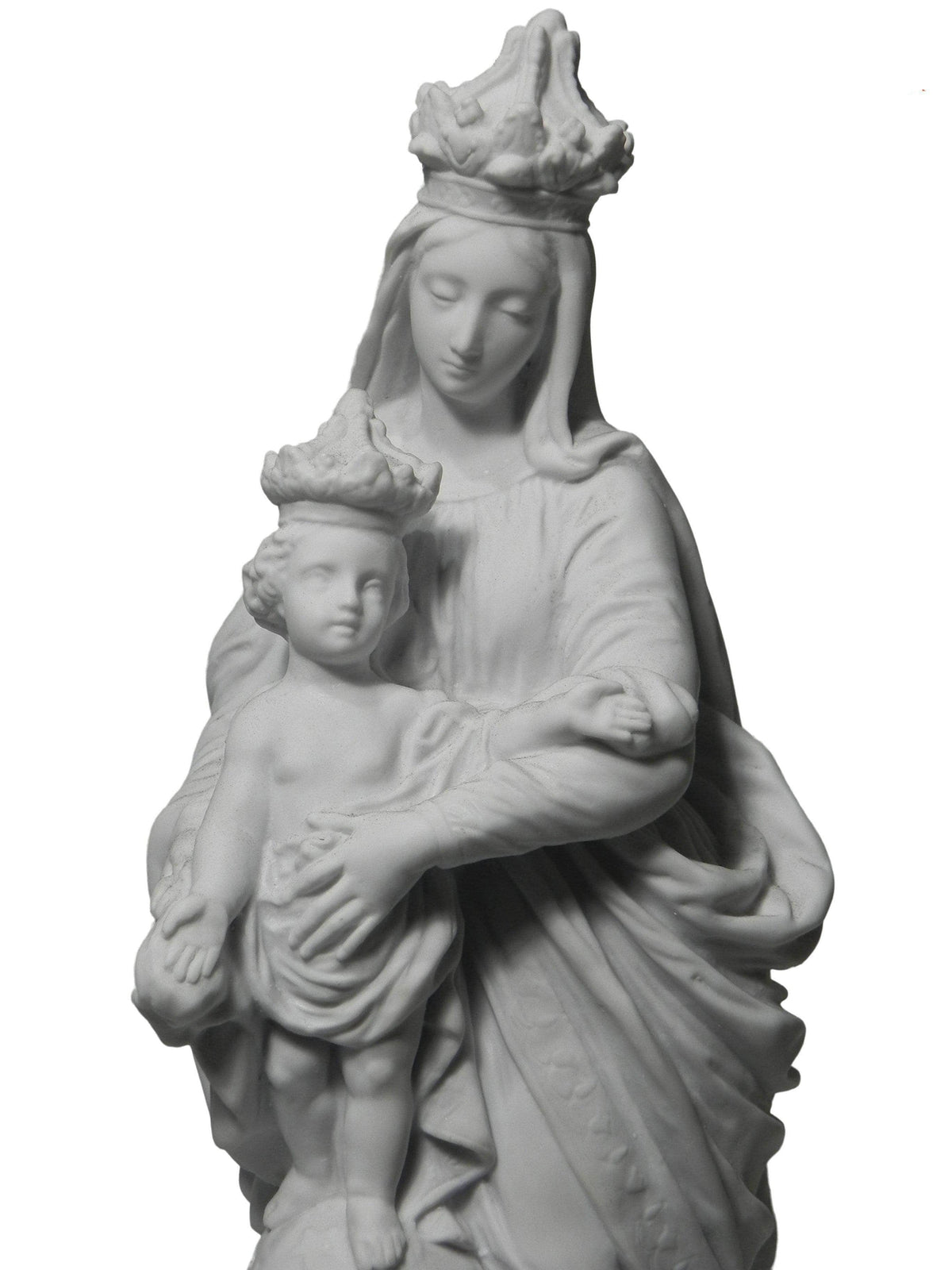 Imagem de Nossa Senhora das Vitórias Pó de Mármore 31 cm-TerraCotta Arte Sacra