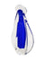 Imagem de Nossa Senhora de Cristal de Murano Azul Intenso-TerraCotta Arte Sacra