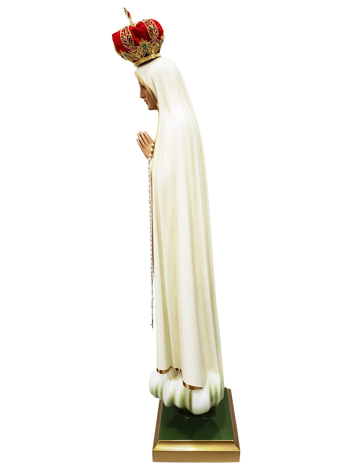 Imagem de Nossa Senhora de Fátima 1,20 m-TerraCotta Arte Sacra