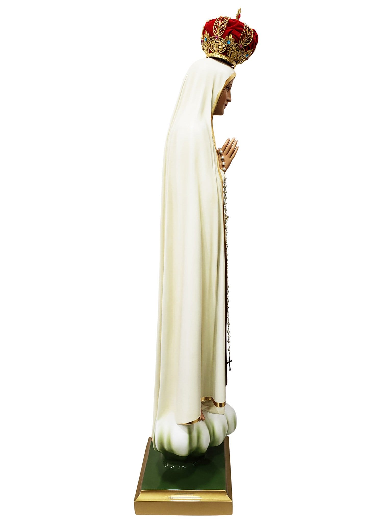 Imagem de Nossa Senhora de Fátima 1,20 m-TerraCotta Arte Sacra