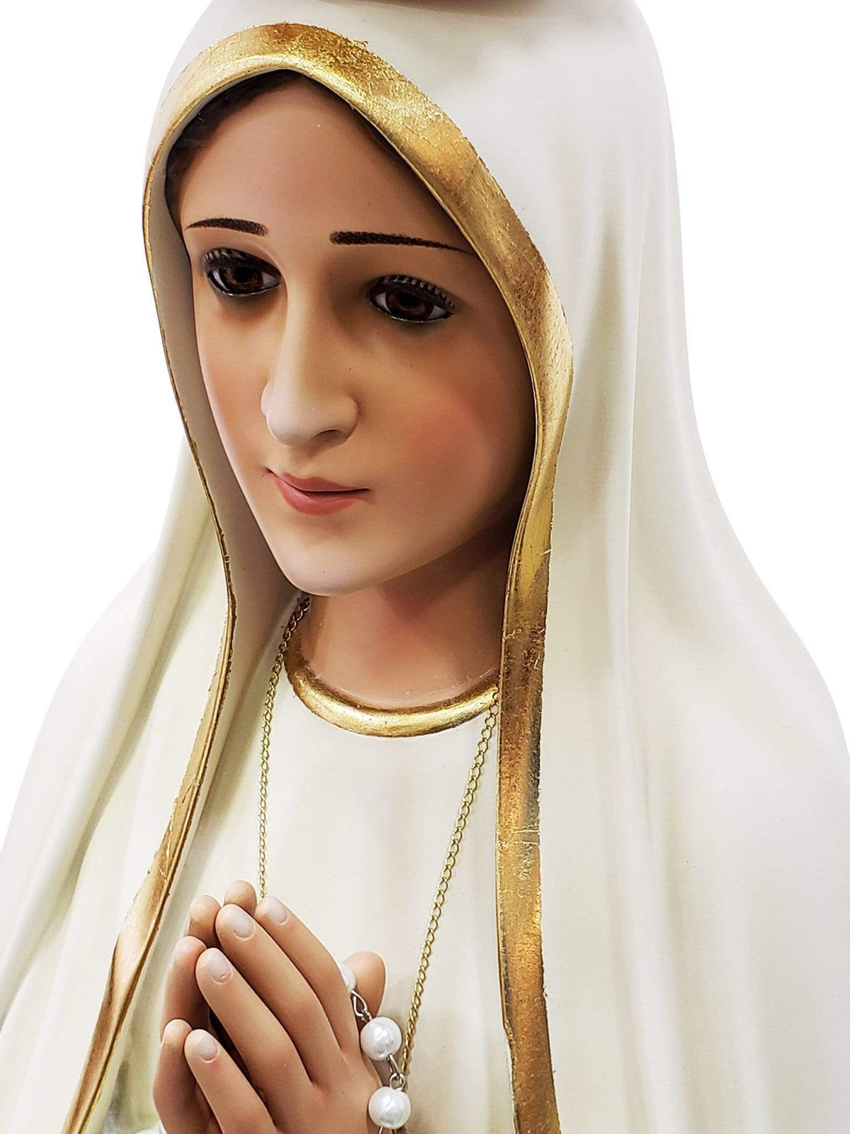 Imagem de Nossa Senhora de Fátima 1,20 m-TerraCotta Arte Sacra