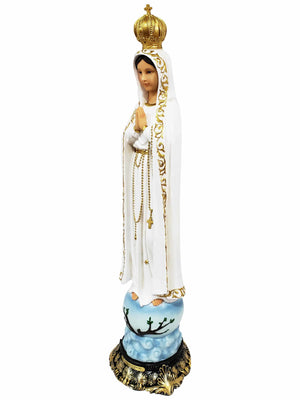 Imagem de Nossa Senhora de Fátima Resina 65 cm-TerraCotta Arte Sacra