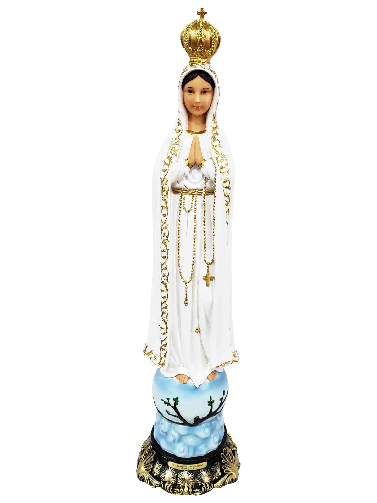 Imagem de Nossa Senhora de Fátima Resina 65 cm-TerraCotta Arte Sacra