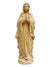 Imagem de Nossa Senhora de Lourdes em Madeira 19 cm-TerraCotta Arte Sacra