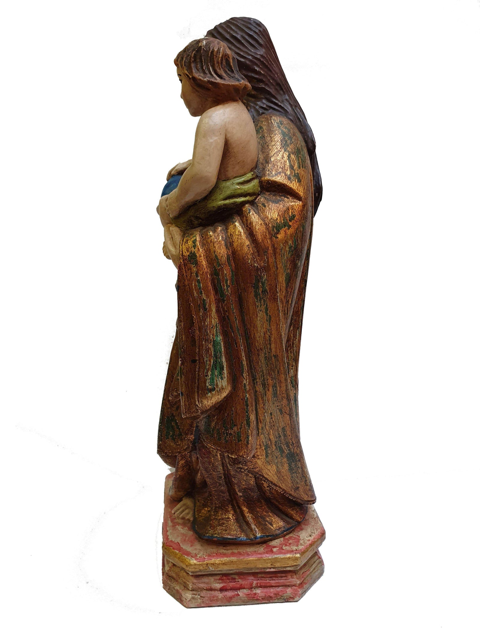 Imagem de Nossa Senhora de Madeira 35 cm-TerraCotta Arte Sacra