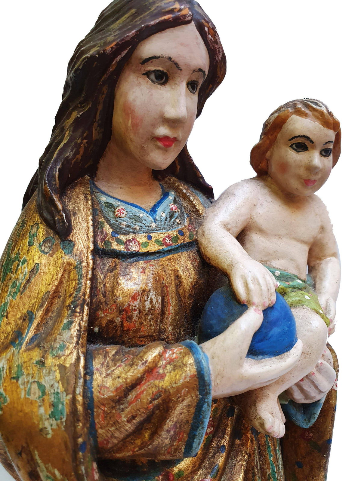 Imagem de Nossa Senhora de Madeira 35 cm-TerraCotta Arte Sacra